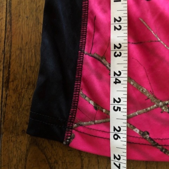 Women's Tall Woods Element Mossy Oak Pink Camo Top XL - Picture 11 of 13